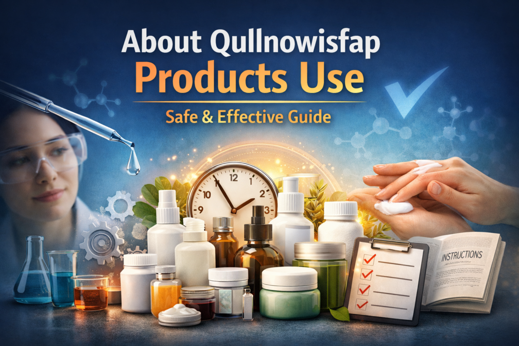 About Qullnowisfap Products Use